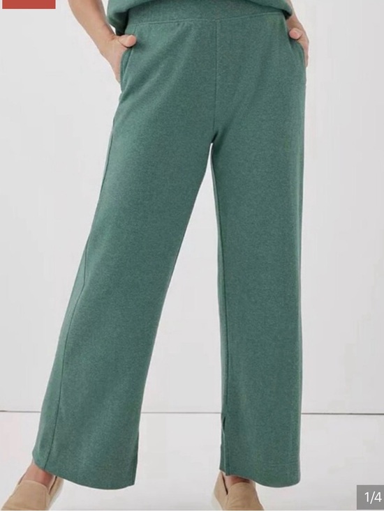 Pact Pants - Pact Organic airplane wide leg lounge pants travel